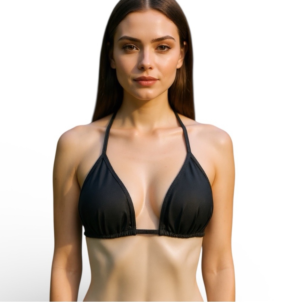 Body Glove Smoothies Dita Swim Bikini Top Large Black NWT